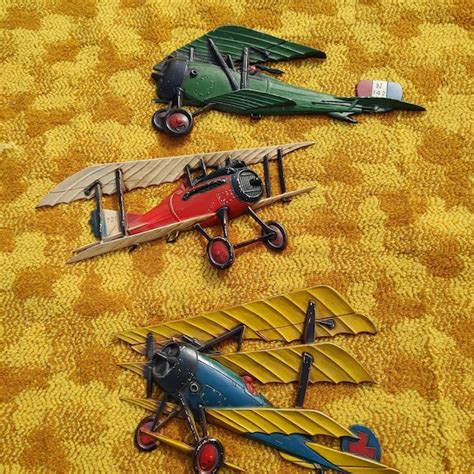 Wwi Wall Fighter Plane Etsy