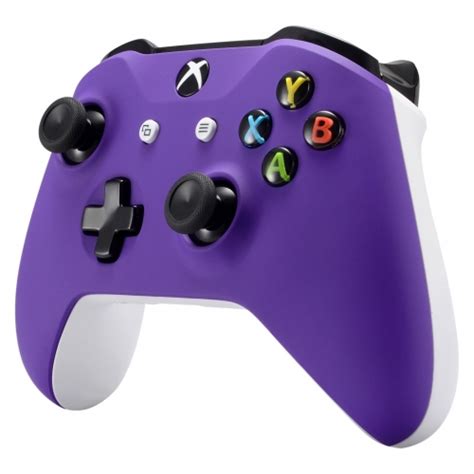 Soft Touch Purple Custom Xbox One S Controller Defy Gaming