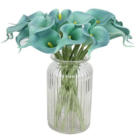 Duovlo Pcs Calla Lily Bridal Wedding Bouquet Lataex Real Touch