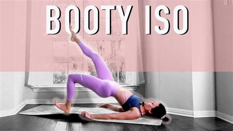 20 Minute Glute Booty Isolation Hiit Workout Ali Kamenova Yoga Youtube