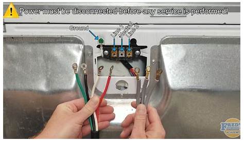 wiring diagram for dryer outlet 4 prong
