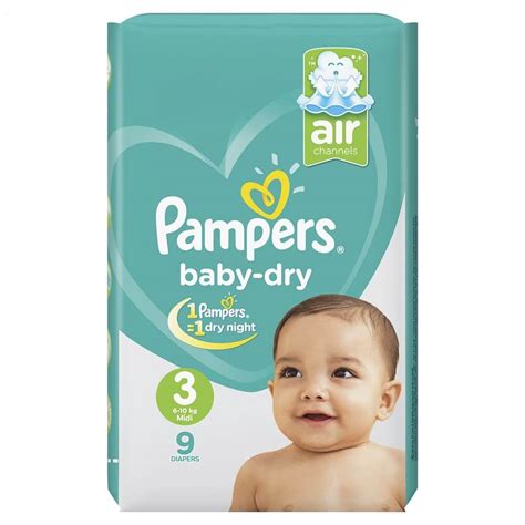 Pampers Skin Comfort Baby Diapers Size 2 10 Diapers Mini 3 7kg