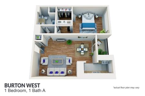 Floor Plans Of Burton West In Los Angeles Ca