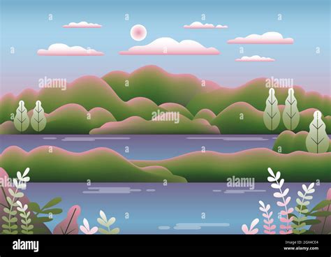 Outdoor Plateau Stock Vector Images Alamy