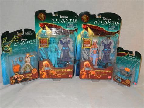 Sold Price 4 Mattel Disneys Atlantis The Lost Empire Action Figures