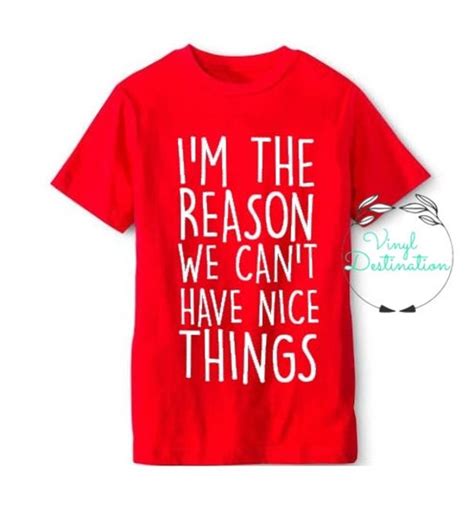 Im The Reason We Cant Have Nice Things Youth T Shirt
