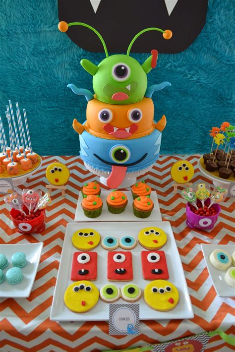 When i was working on the monster theme, it just wasn't coming together like i had in my mind. Partylicious Events PR: {Little Monster Birthday Bash}