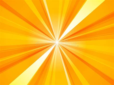 Teste Padrão Abstrato Amarelo Dos Raios Do Fundo Sunburst Ilustração Do