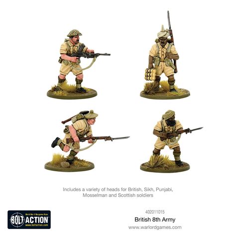 Warlord Games Bolt Action 8th Army Starter Army Games