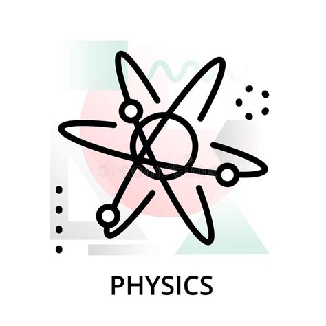 Physics Concept Icon On Abstract Background From Science Icons Set