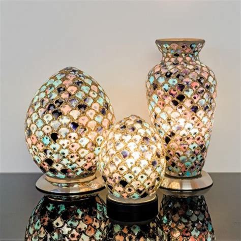 Mosaic Glass Lamp Contemporary Lighting Mosaic