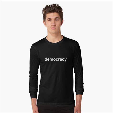 Democracy T Shirt By Ninov94 Redbubble