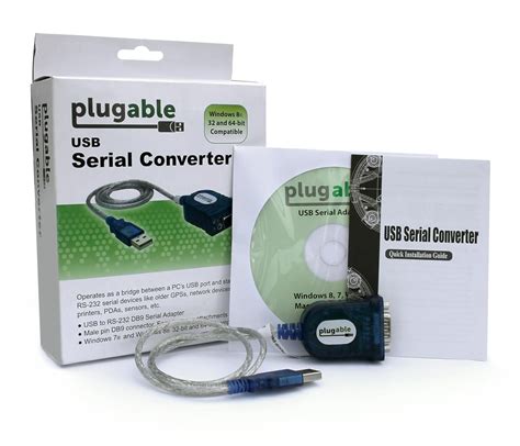 Pl2303 Db9 Plugable Usb To Serial Adapter Compatible With Windows Mac