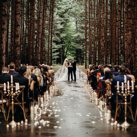 Wedding Ceremony Ideas Wedding Aisles Woodland Wedding Ceremony