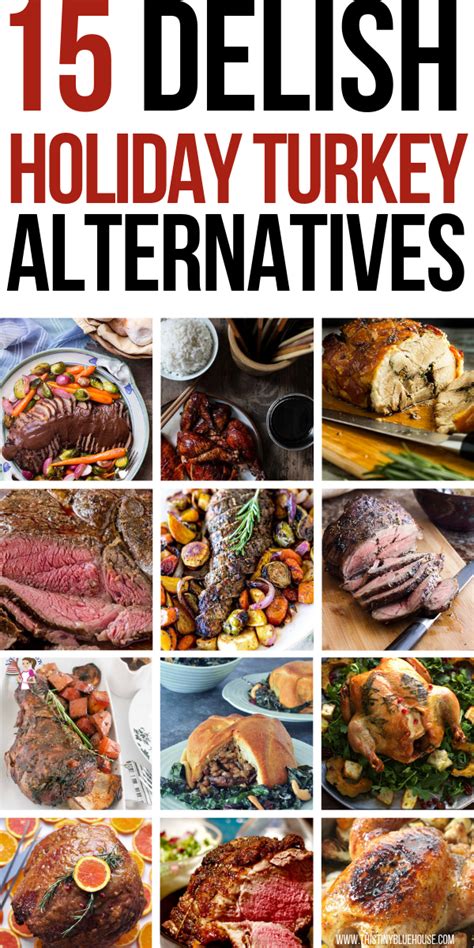 Thanksgiving is no time to skimp. 15 Holiday Alternatives To Turkey | Easy christmas dinner ...