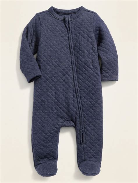 Unisex Quilted Footed One Piece For Baby Old Navy In 2020 Boy