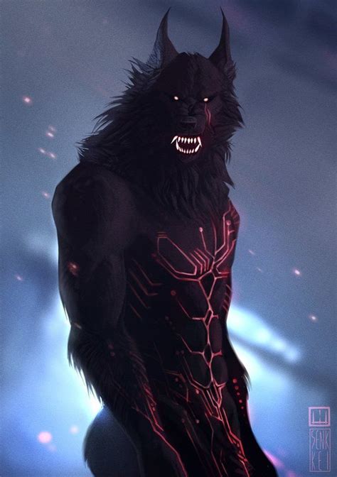 Pin By Gary Ellison On WΣrΣШΩlvΣs ☾ Werewolf Werewolf Art Fantasy Wolf