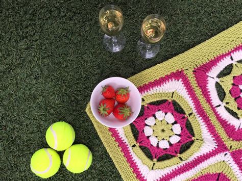 Wimbledon Picnic Blanket Cal Join Our Mandala Blanket Crochet Along