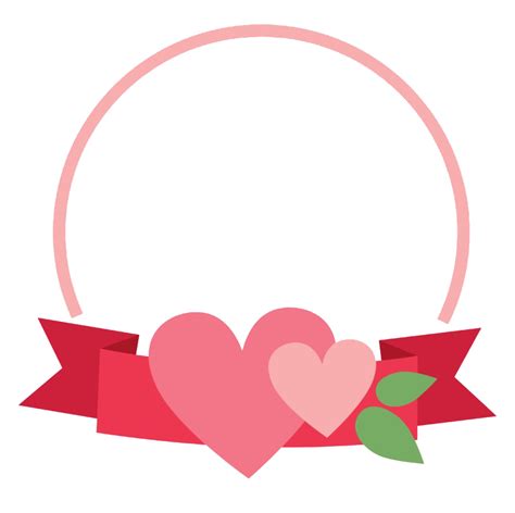 Cute Heart Frame Png Transparent Image Png Mart