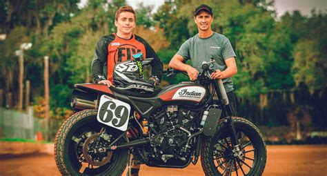 American Flat Track Sammy Halbert Signs With Coolbeth Nila Racing