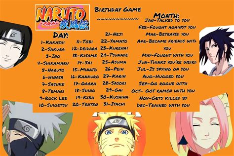 Naruto Birthday Scenario Game Birthday Memes Pinterest Hug Me