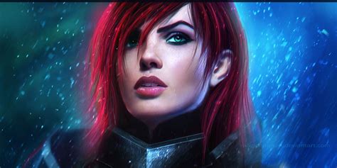 Mass Effect 10 Amazing Pieces Of Shepard Fan Art
