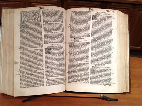 1539 Great Bible Job Bible Bible Psalms Church Of England