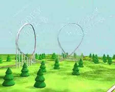Rollercoaster Animation Test Youtube