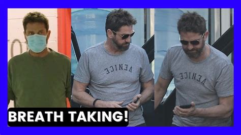 gerard butler breathtaking gerry s new fit and fab look caught by paparazzi in la youtube