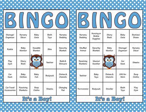 30 Baby Shower Bingo Cards Prefilled Bingo Cards Printable Etsy