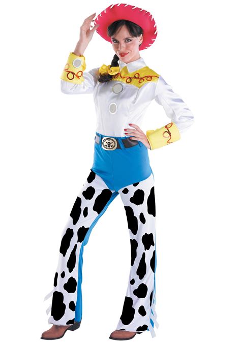 This is a popular choice for halloween costume, fancy dress costume and cosplay. Cowgirl Jessie Costume - Women's Jessie Toy Story Costumes