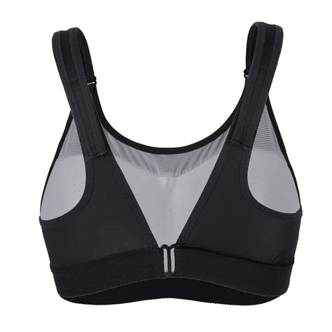 Volleyball sports bras | high impact support sports bras. SYROKAN Sports Bra Front Adjustable Wirefree High Impact ...