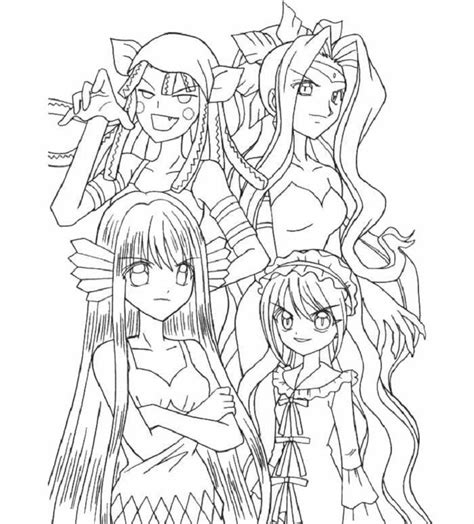 19 Nightcore Coloring Pages Printable Coloring Pages
