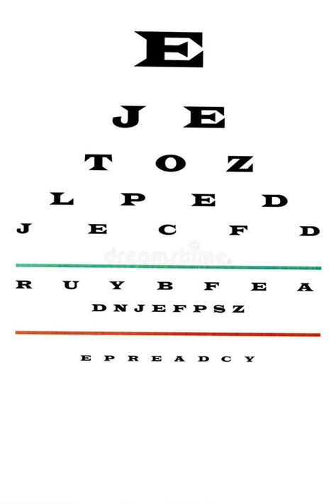 Eye Chart Stock Image Image Of Optometry Glasses Ophthalmic 20760775