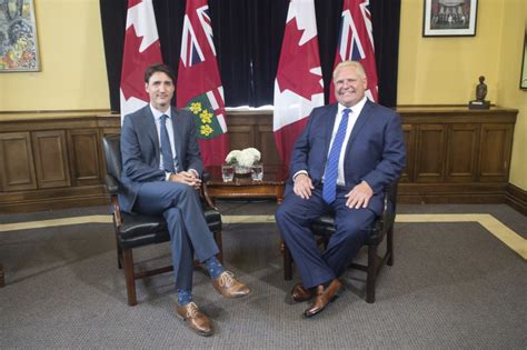 Ontario premier doug ford was elected on a platform that promised to find billions of dollars in efficiencies in ontario's provincial budget. Justin Trudeau évoque avec Doug Ford la tarification du ...