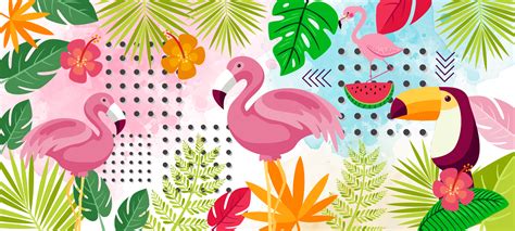 5 DiseÑos Para Sublimar Tazas De Tropical Summer Gratis