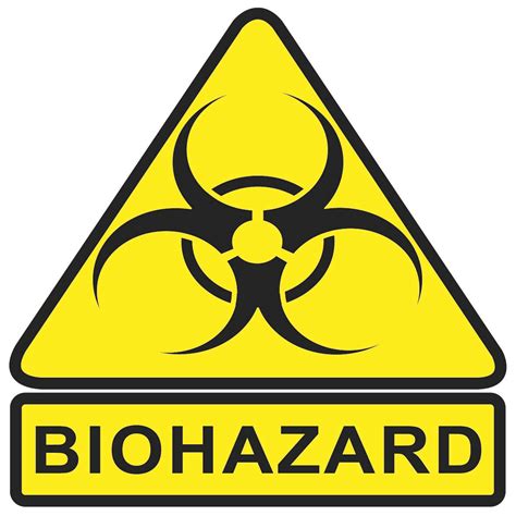 One common type of label is the us national fire protection association (nfpa) system. Bio Hazard Label, 100mm x 100mm, Roll x500 - Walters Medical
