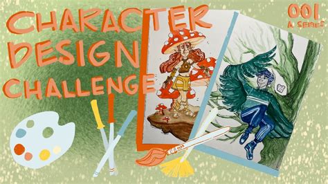Character Design Challenge 001 All Of My Completed Design Challenges