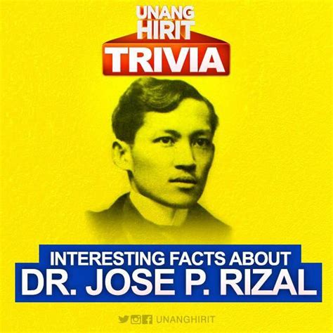 Top 15 Interesting Facts About Jose Rizal Discover Wa Vrogue Co