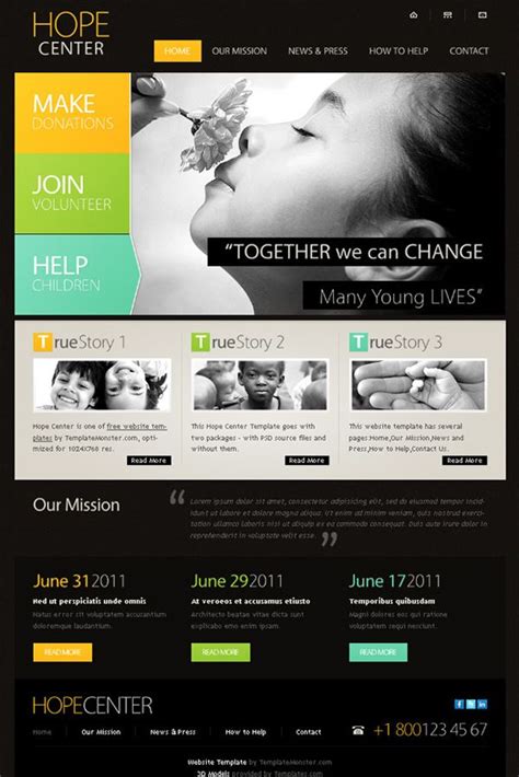 Best place of free website templates for free download. 15 Best Free Charity Templates | Free website templates ...