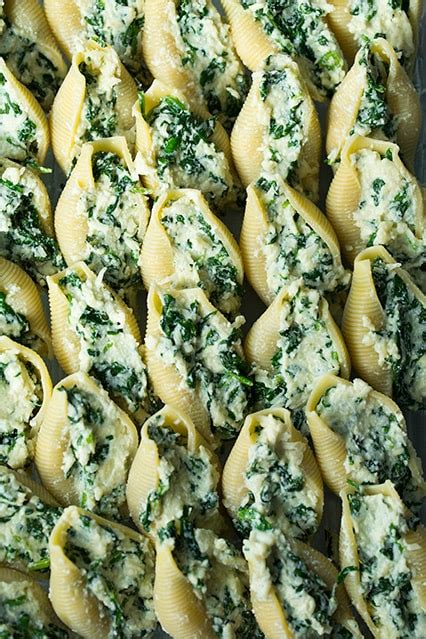 Stuffed Shells Recipe Spinach And Cheese Cooking Classy
