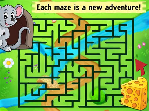 Printable Maze Games For Kids