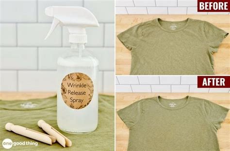 For Wrinkle Free Clothes In A Hurry Make This Easy Spray One Good
