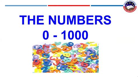 Numbers 1 1000 Youtube