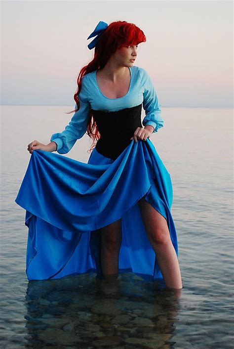 Blue Dress Perfection Ariel Cosplay Cosplay Outfits Little Mermaid Dresses