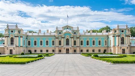 Mariinsky Palace 1752 Ukrainian President Residential Kyiv Restored