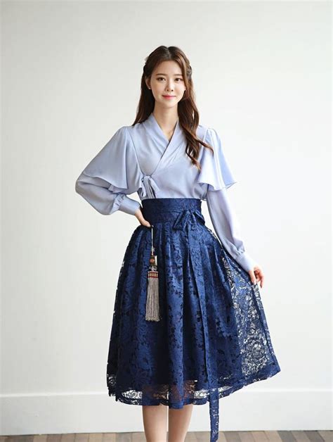 Modern Hanbok Jeogori Jacket Woman Female Korea Hanbok Dress Etsy Modern Hanbok Korean