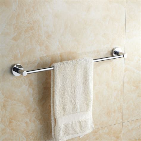 wall hanging silver brass bathroom towel towel rod bathroom hardware towel bar bathroom