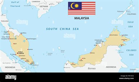 Map Of Malaysia And Neighboring Countries Maps Of The World Images