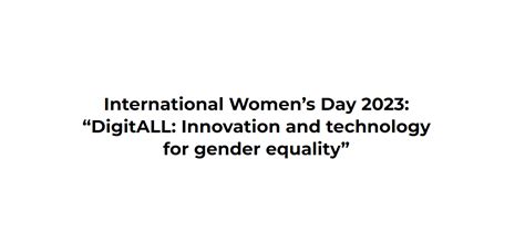 iwd2023 international women s day
